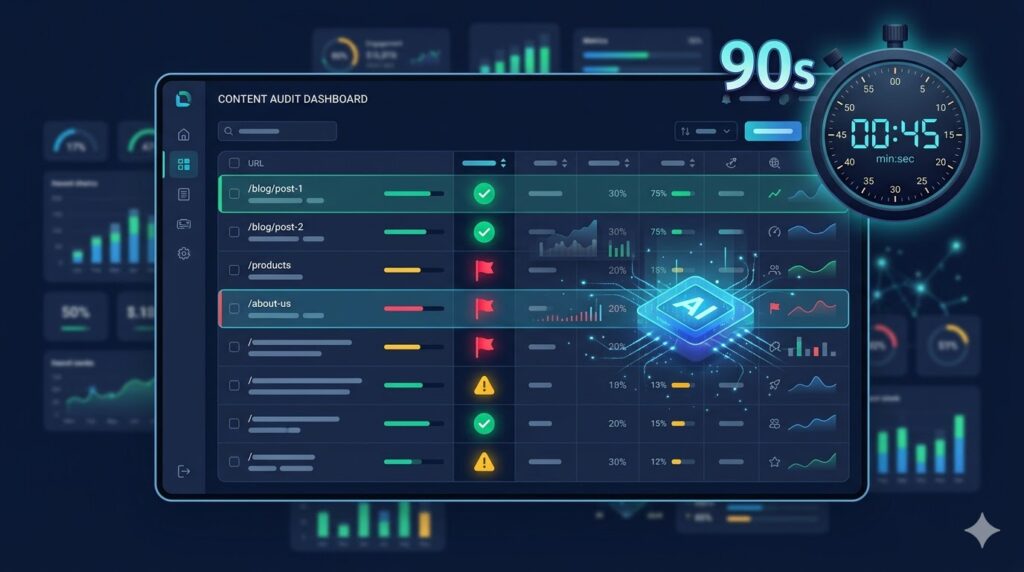 Claude AI content audit